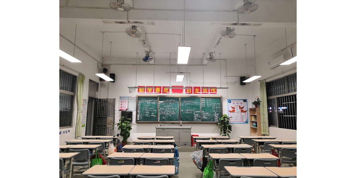 案例｜呵護(hù)學(xué)生視力，共筑光明未來(lái)——容桂文華中學(xué)教室照明改造